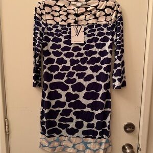 Diane von furstenberg dress size 2 nwt never worn